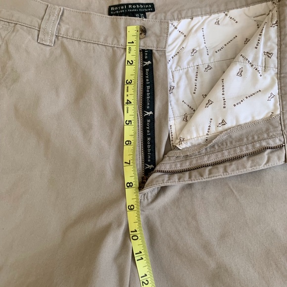 Royal Robbins flat front shorts. Size 34. - Picture 9 of 9